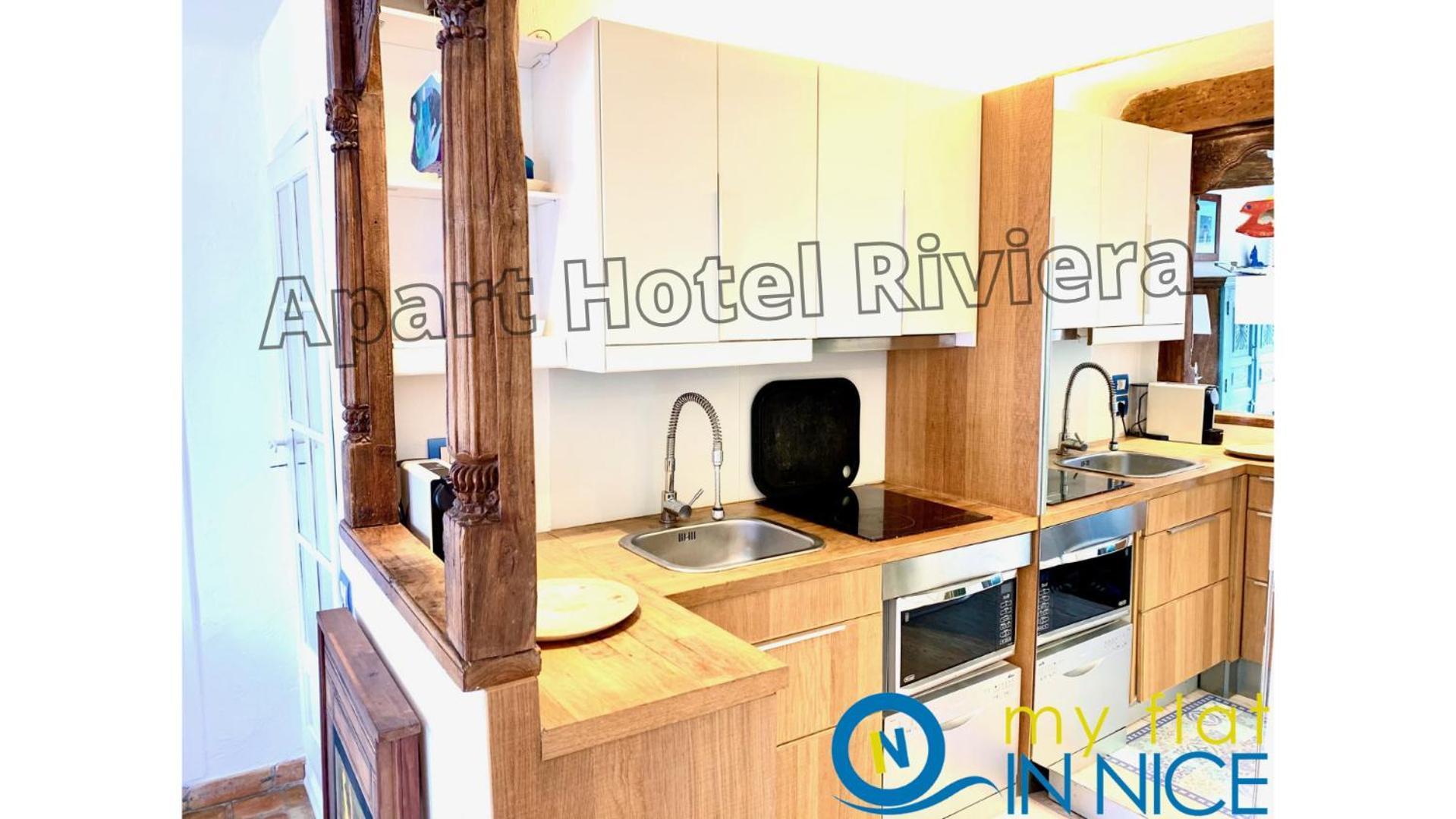 Aparthotel Riviera - Nice Cote D'Azur - Old Town - Promenade Des Anglais מראה חיצוני תמונה