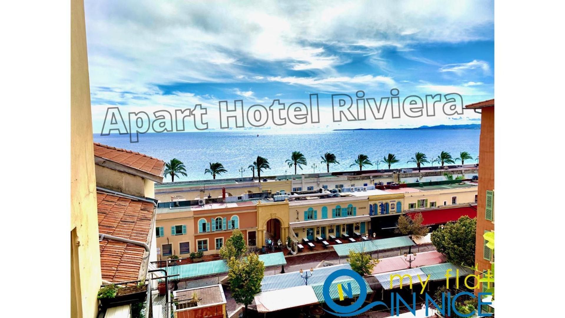 Aparthotel Riviera - Nice Cote D'Azur - Old Town - Promenade Des Anglais מראה חיצוני תמונה