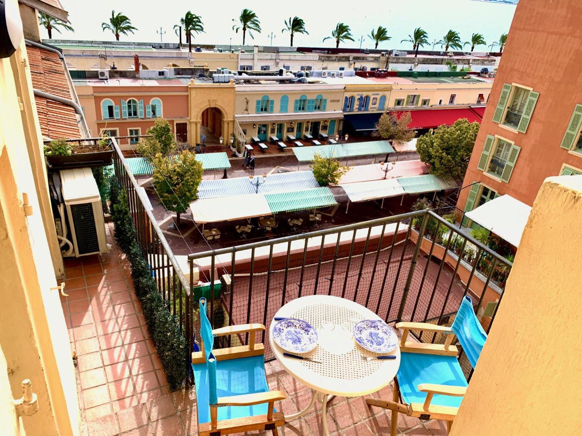 Aparthotel Riviera - Nice Cote D'Azur - Old Town - Promenade Des Anglais חדר תמונה